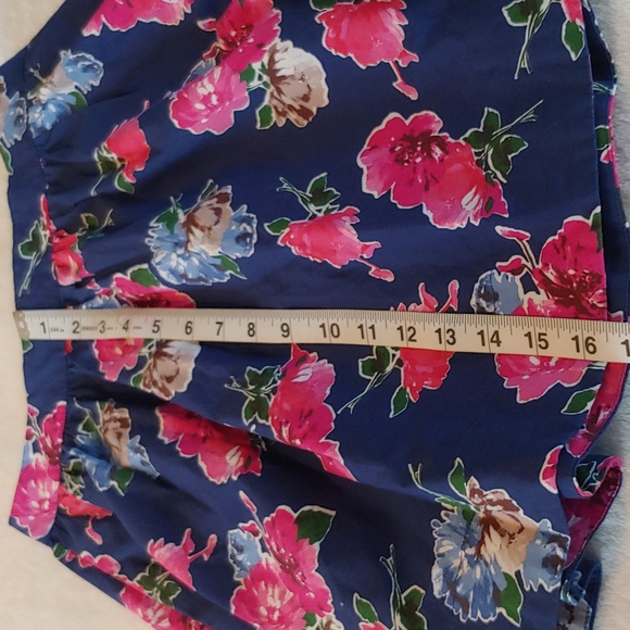 Kate Spade Girl's Floral Skirt in Blue and Pink Flowers size 14 - Picture 9 of 13